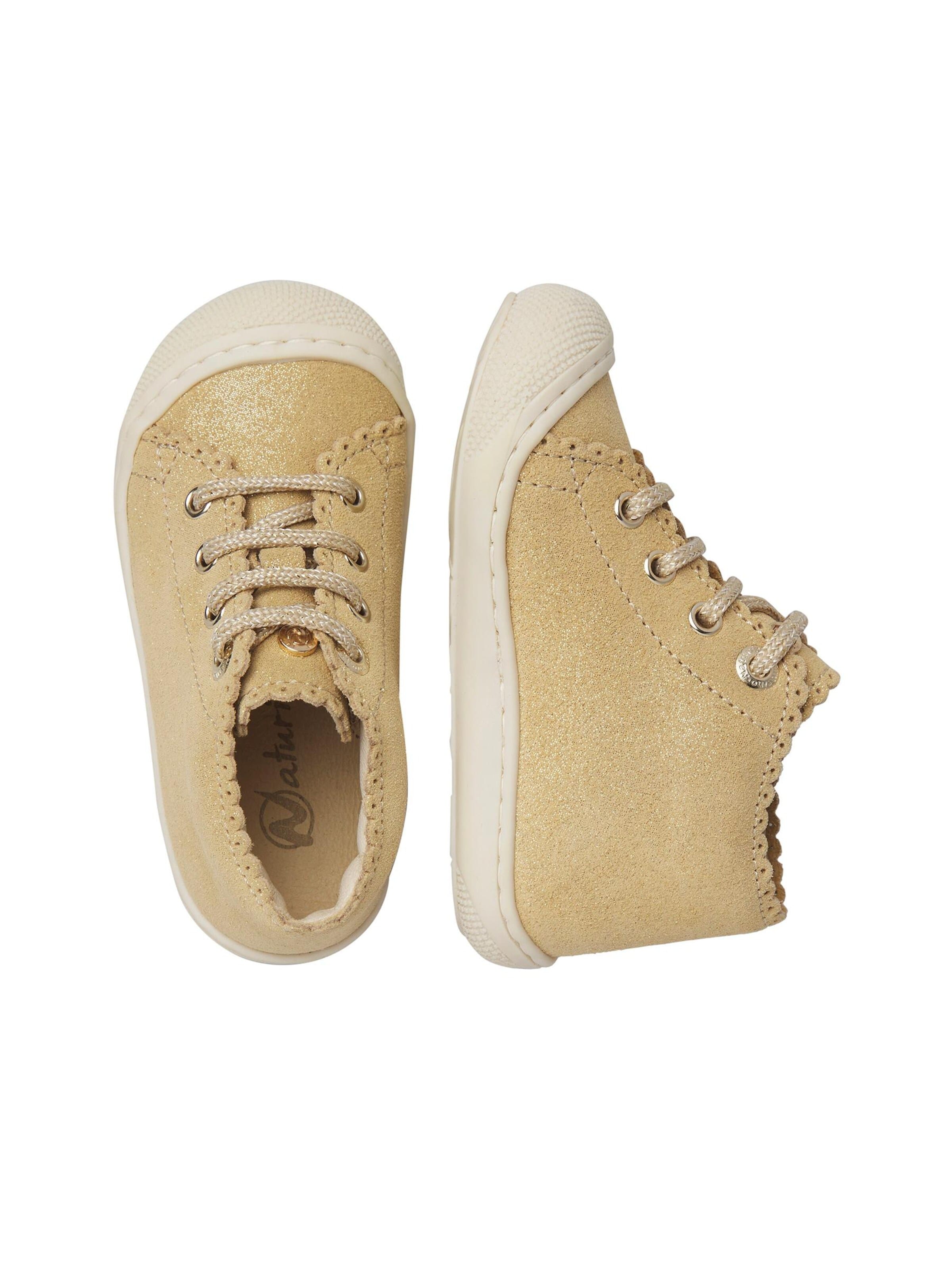 NATURINO Sandalen 'COTTINS' in Goud