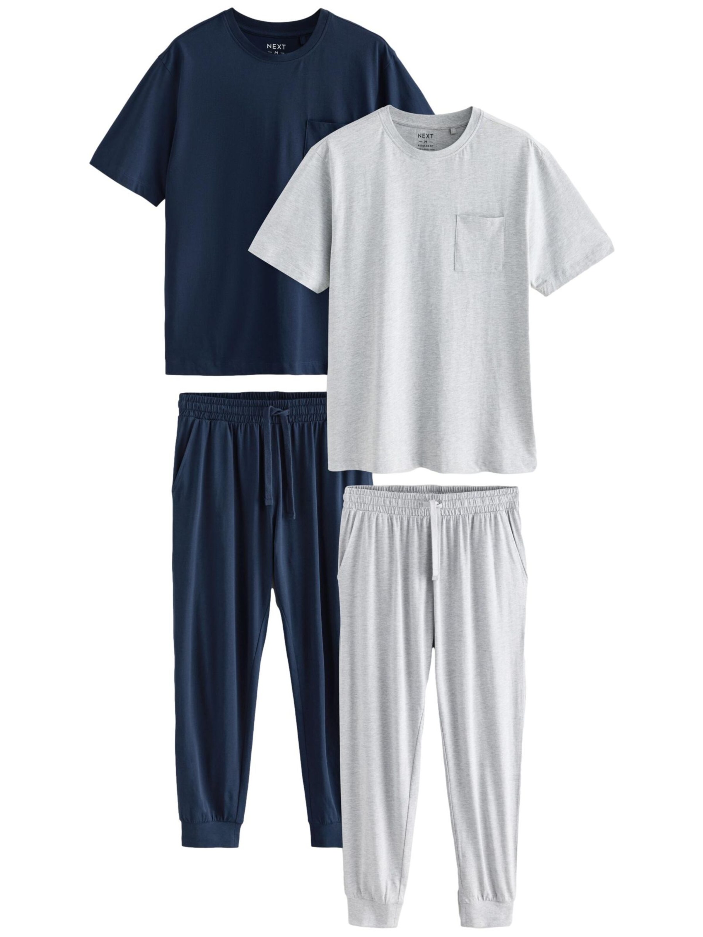 Next Pikk pidžaama, värv sinine: eest vaates