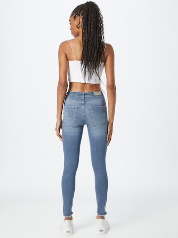 ONLY Skinny Jeans 'Blush' in Blauw