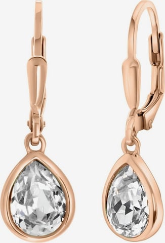 Lucardi Earrings in Pink: front