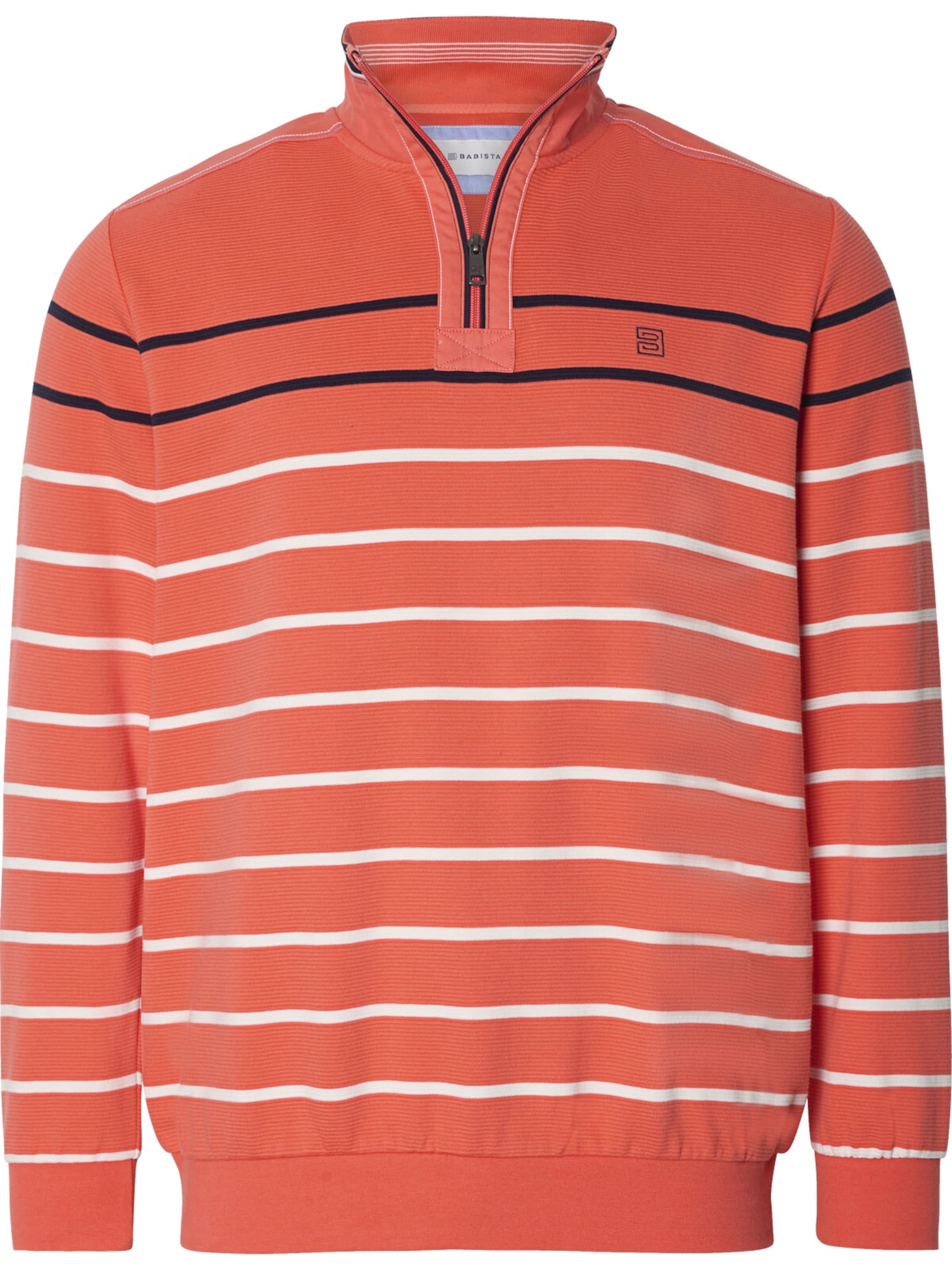 BABISTA Sweatshirt 'Modastella' in Orange: front