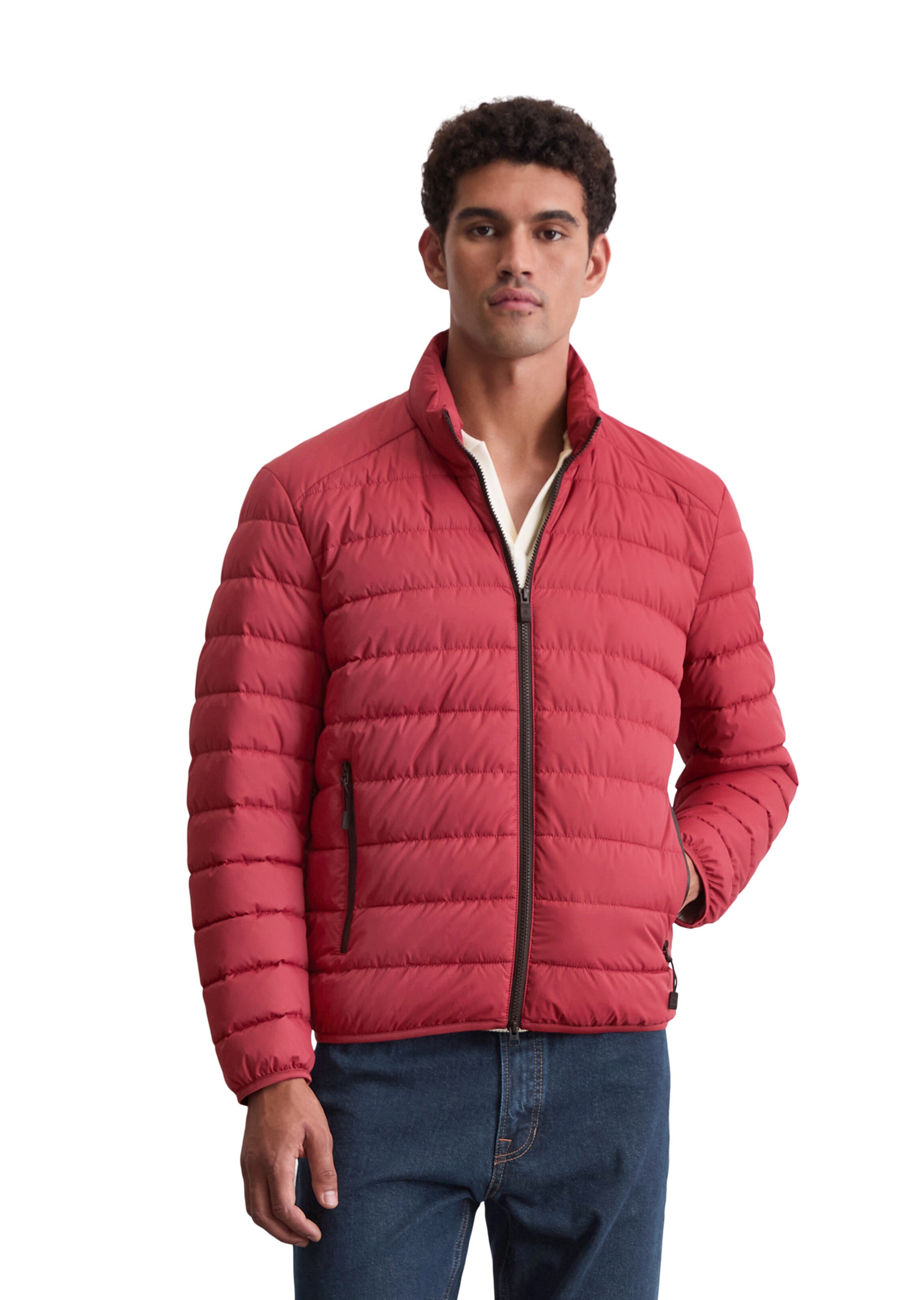 Marc O'Polo Between-Season Jacket in Red: front