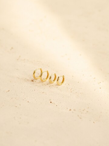 Hey Happiness - Pendientes 'Balance Duo' en oro