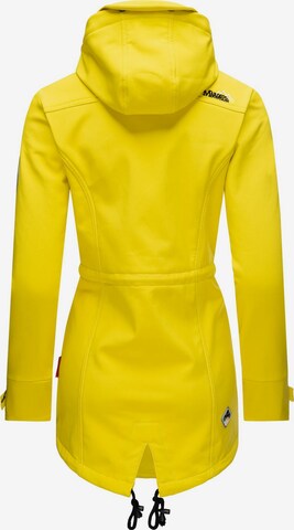 Cappotto funzionale 'Zimtzicke' di MARIKOO in giallo