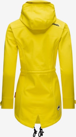 Manteau fonctionnel 'Zimtzicke' MARIKOO en jaune