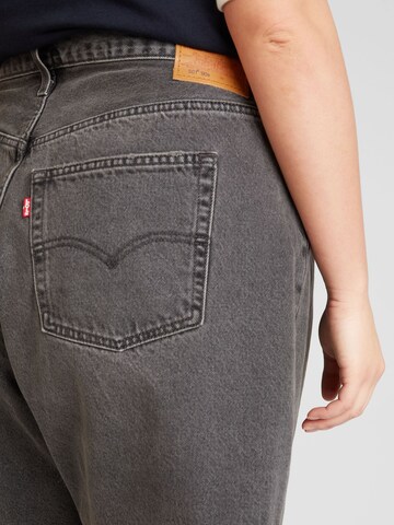 Levi's® Plus Normální Džíny '501' – černá