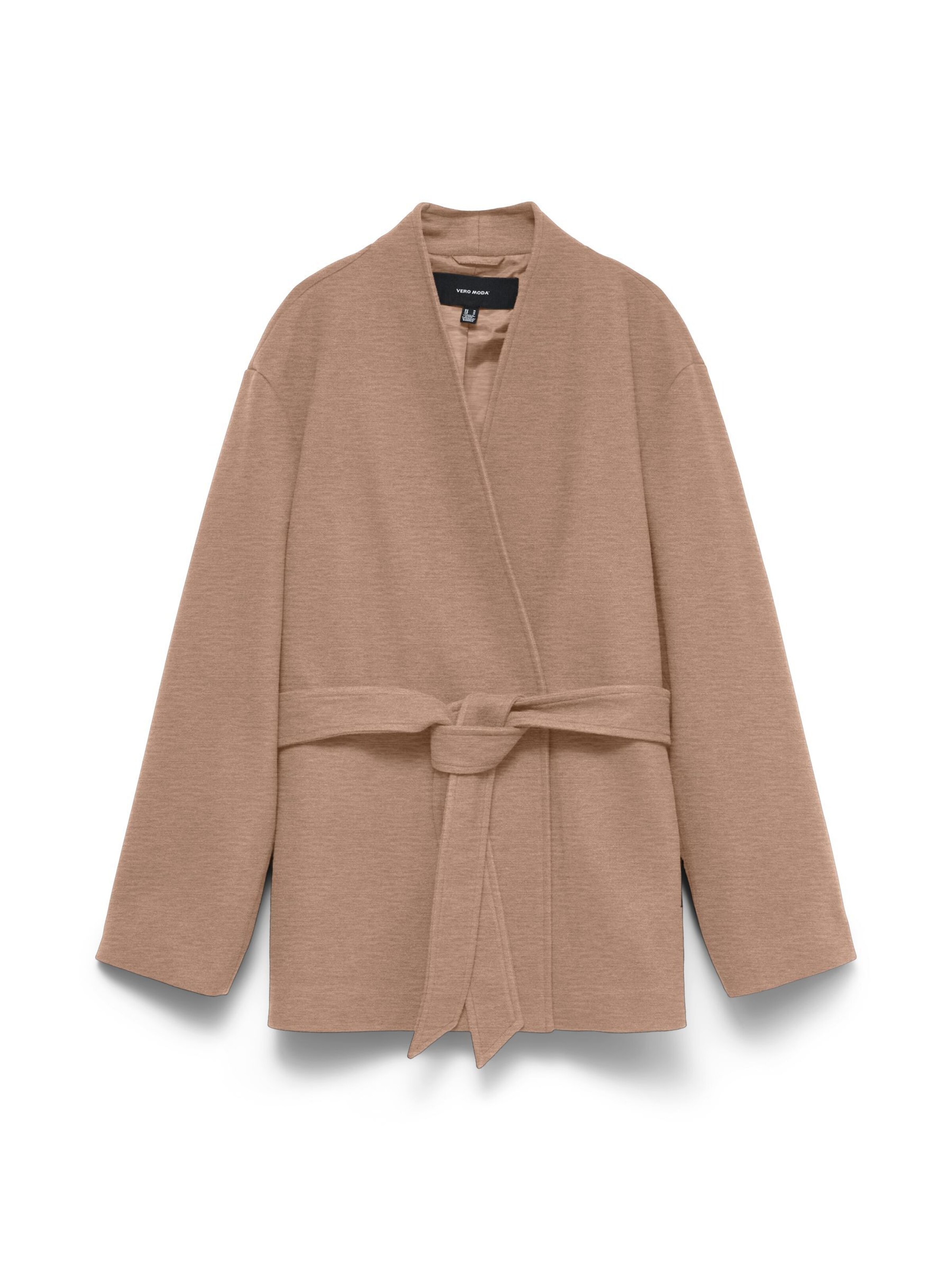 VERO MODA Between-seasons coat 'VMBabettenora' in Brown: front