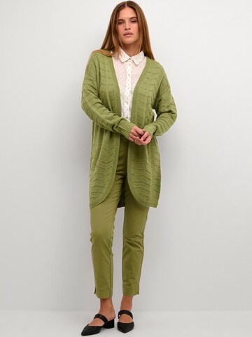 Cardigan 'Emria' Kaffe en vert