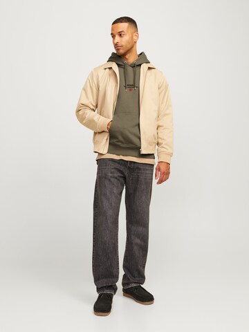 JACK & JONES Свитшот 'JJRDDBENJAMIN' в Зеленый