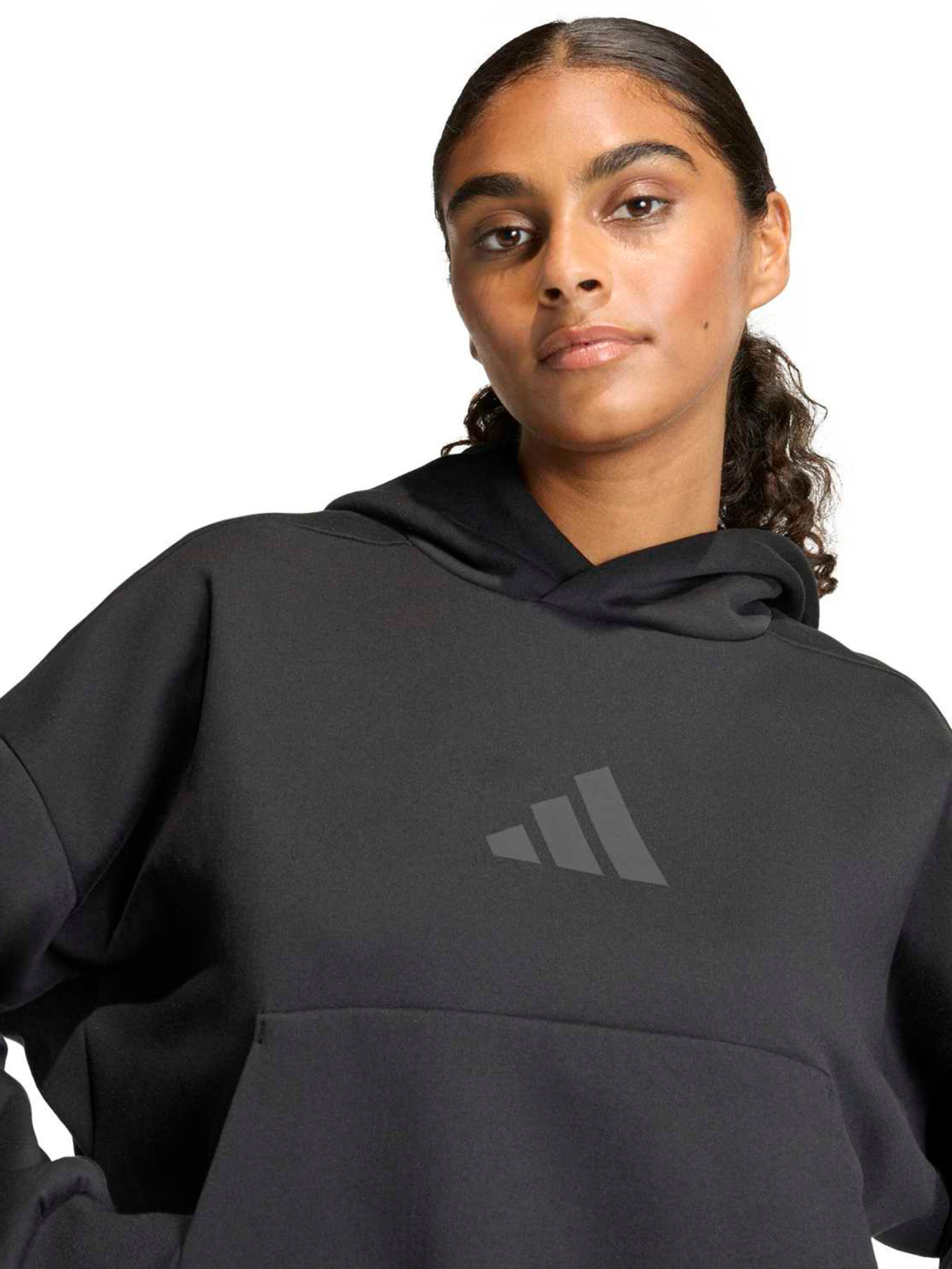 ADIDAS SPORTSWEAR Športová mikina 'Z.N.E.' - Čierna