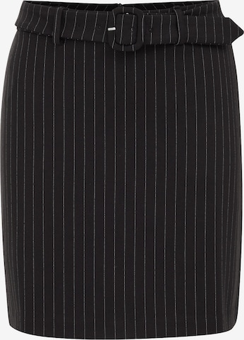 juoda WE Fashion Sijonas: priekis