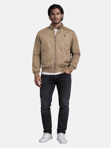 U.S. POLO ASSN. Tussenjas in Beige