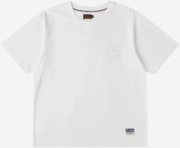 Evisu - Camisa em branco: frente