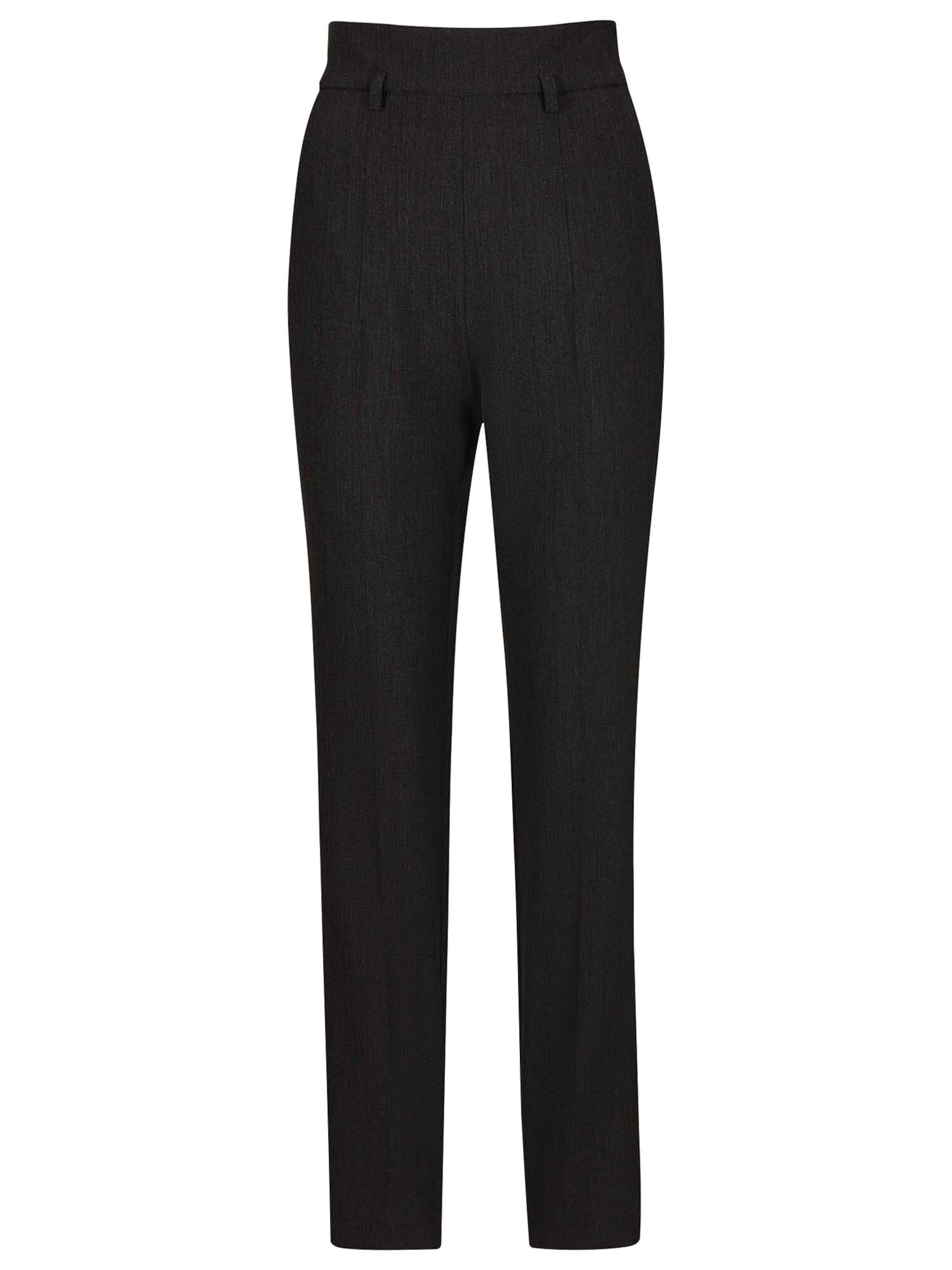 MADELEINE Slimfit Hose in Grau: Vorderseite