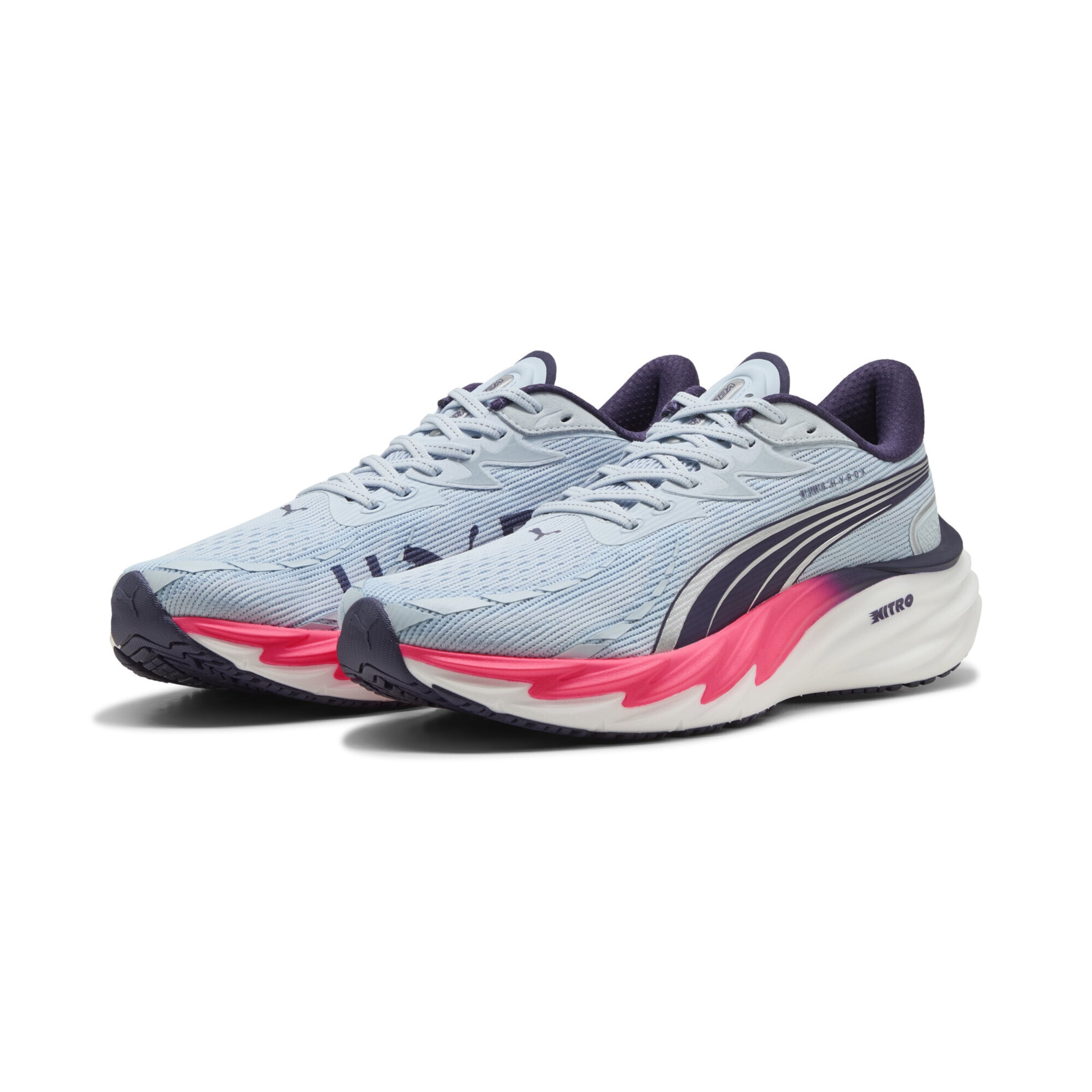 PUMA Loopschoen 'Puma x Hyrox Velocity Nitro™ 4' in Blauw