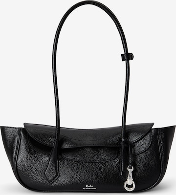 Polo Ralph Lauren - Bolso de hombro en negro: frente