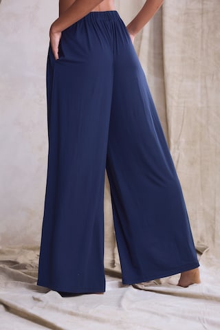 LASCANA Wide Leg Hose in Blau