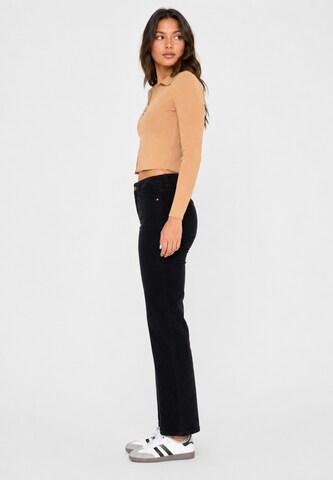Regular Pantalon Elara en noir