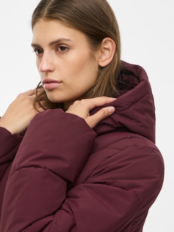 VILA Winter coat 'VILAVENDER' in Red