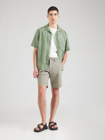 INDICODE JEANS Обычный Брюки-чинос 'Lubin' в Серый