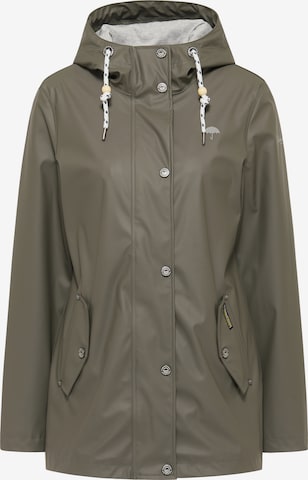 Schmuddelwedda Weatherproof jacket in Green: front