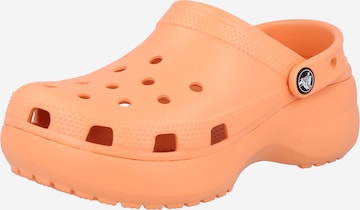 Crocs Pantofle 'Classic' – oranžová: přední strana