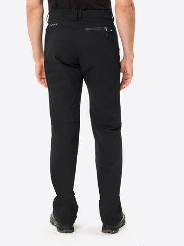 VAUDE Regular Workout Pants 'Strathcona II' in Black