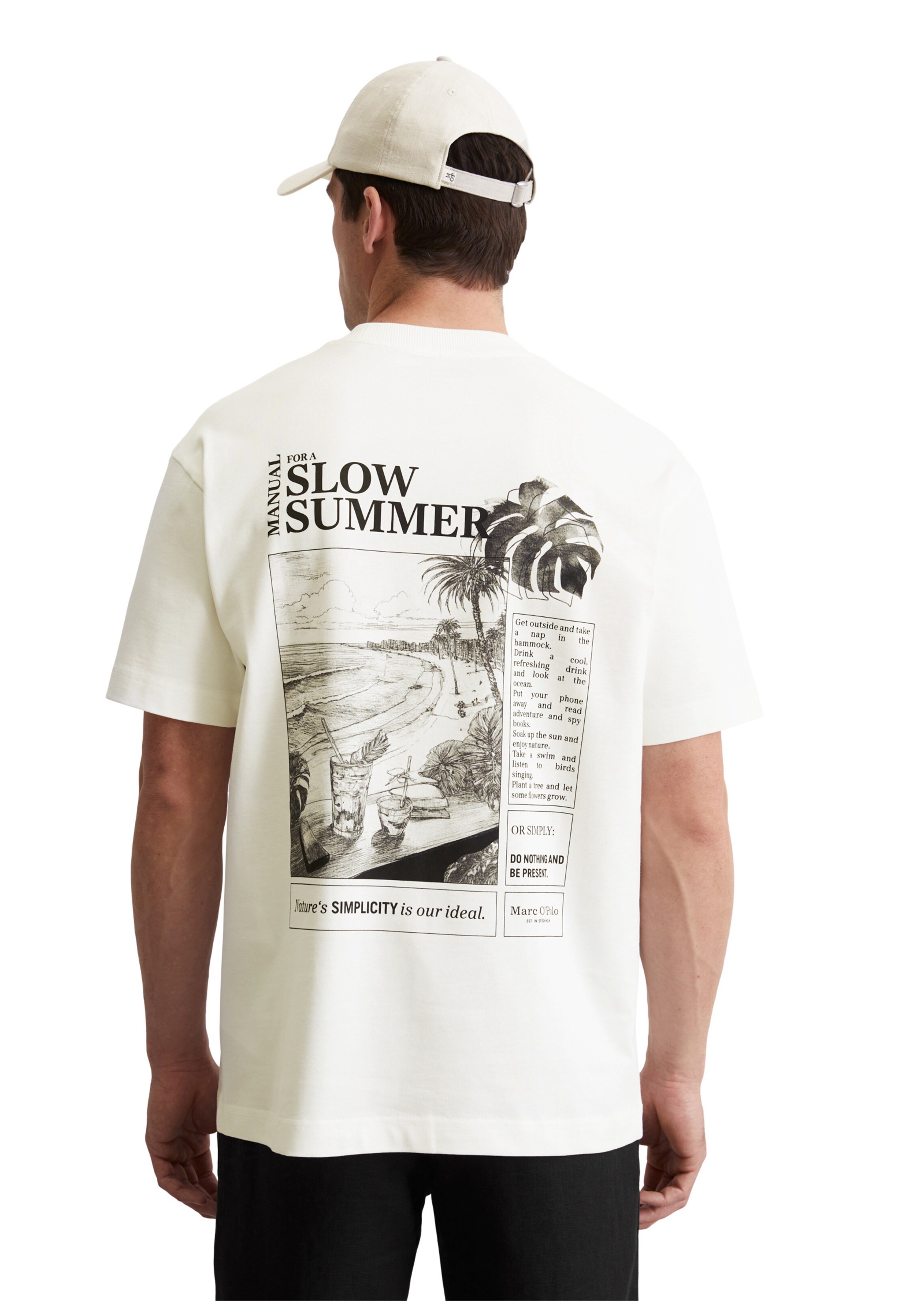 Marc O'Polo Shirt in White: front