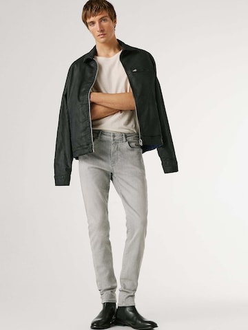 Coupe slim Jean 'FINSBURY' Pepe Jeans en gris