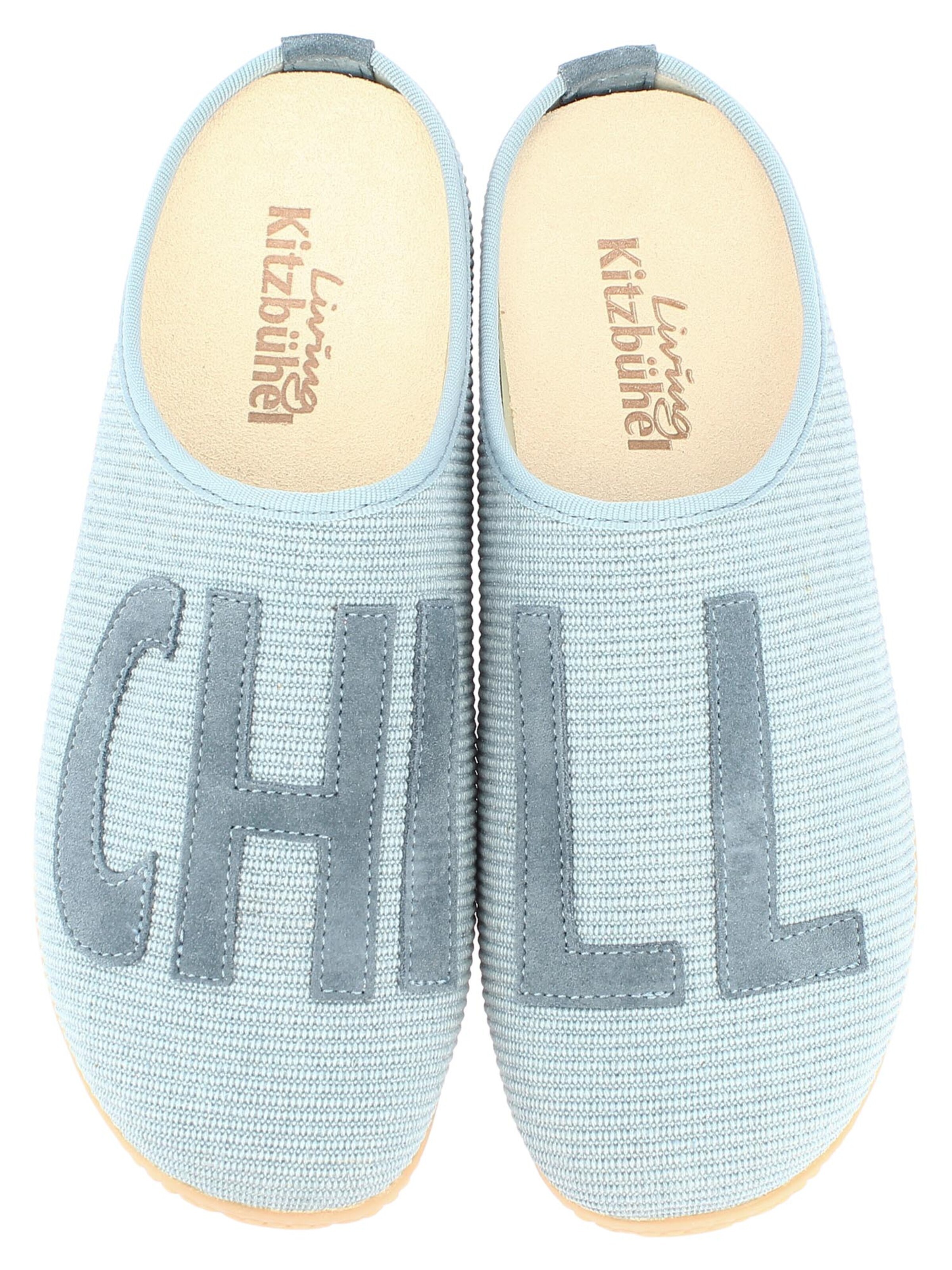 Living Kitzbühel Huisschoenen 'Cotton - Chill' in Blauw