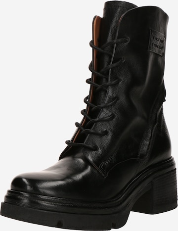 Stivaletto stringato di A.S.98 in nero: frontale