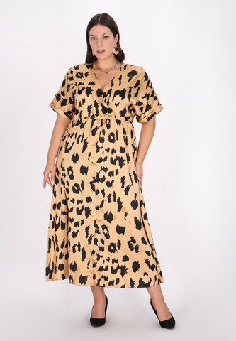 faina - Vestido en beige