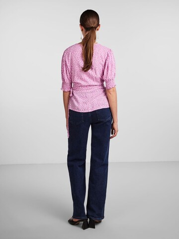 Camicia da donna 'TALA' di PIECES in rosa