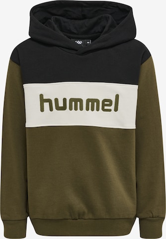 Hummel Sweatshirt in Green: front