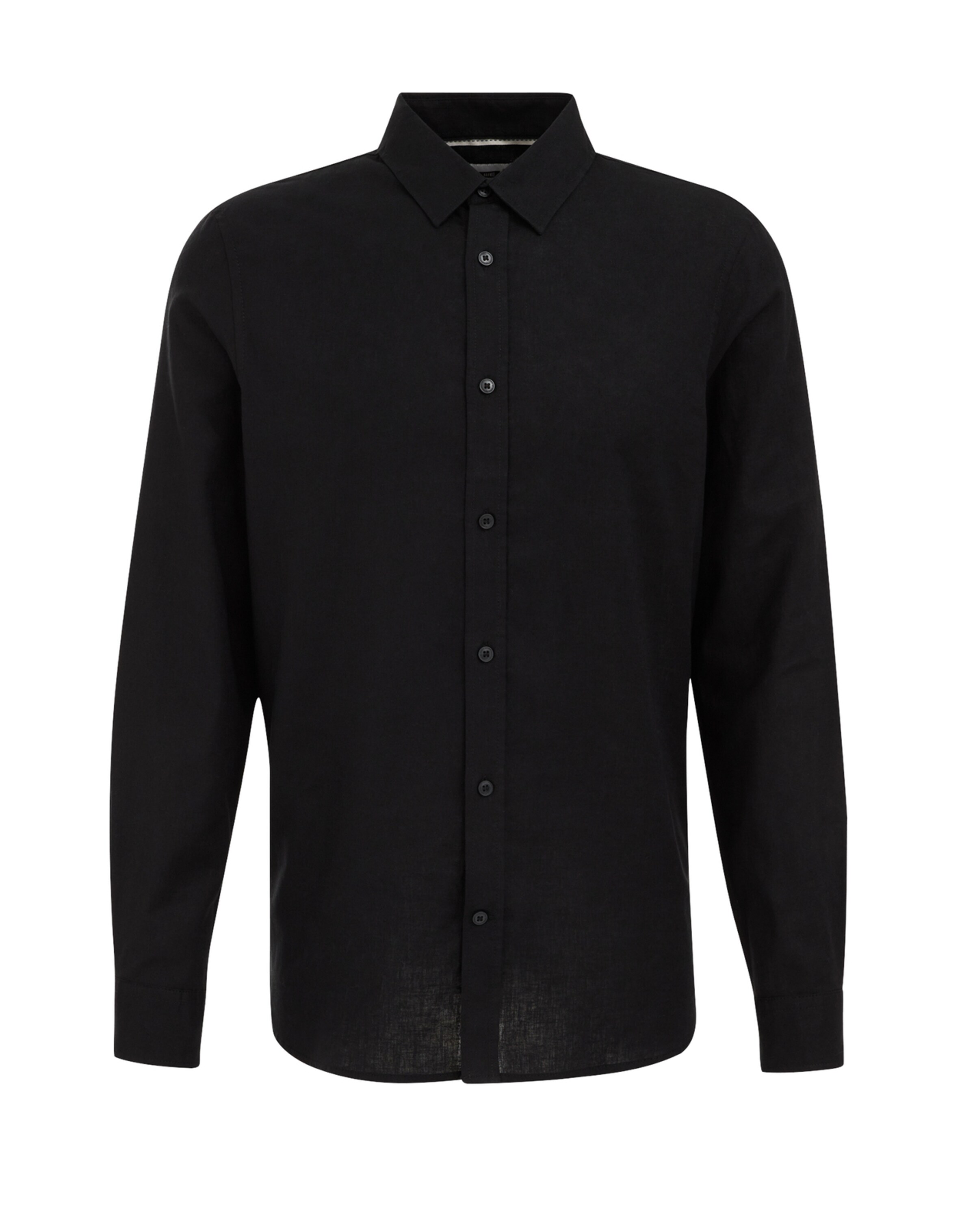 WE Fashion Slim fit Ing - fekete: elől