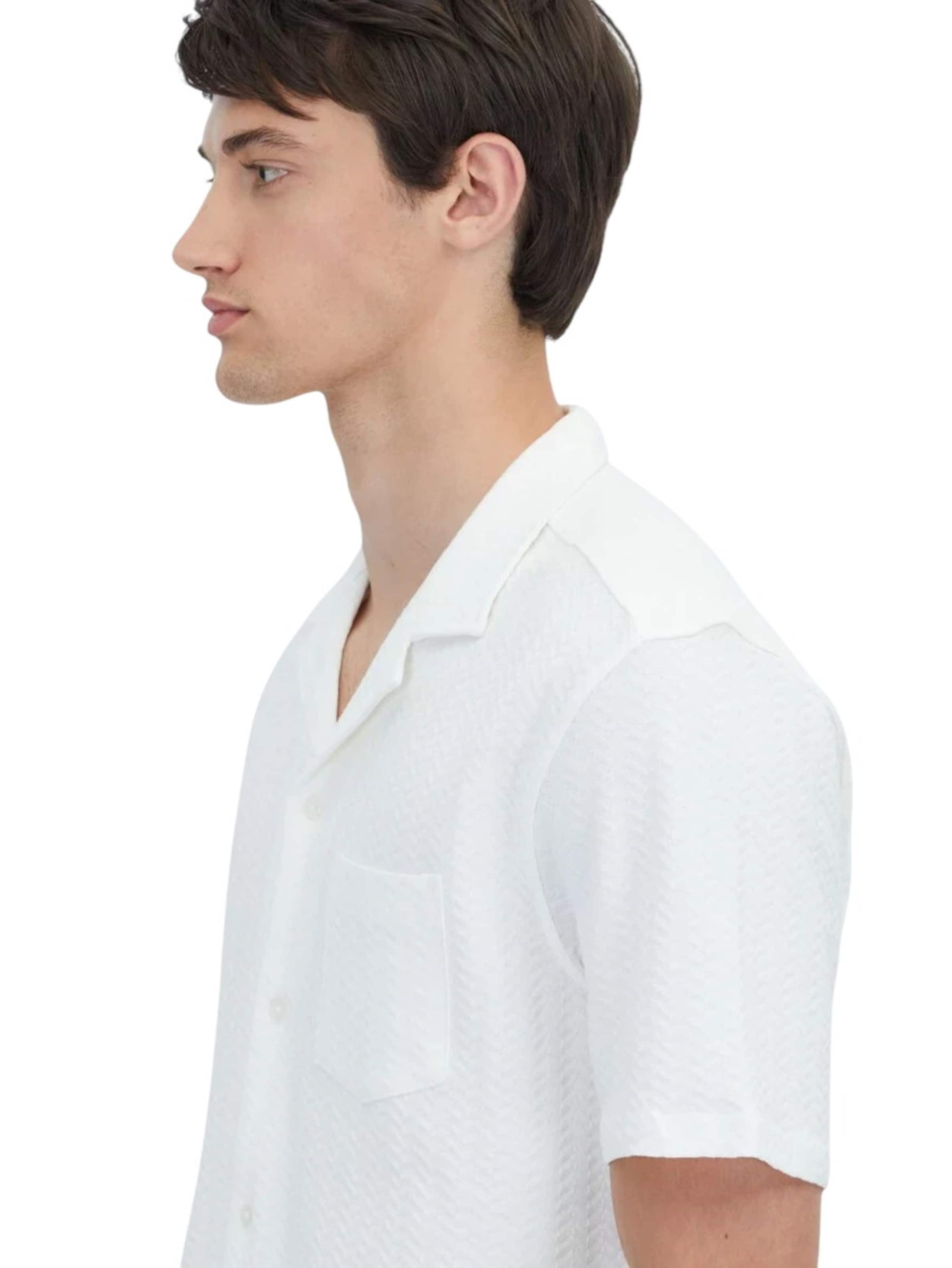 KİP Regular fit Button Up Shirt in White