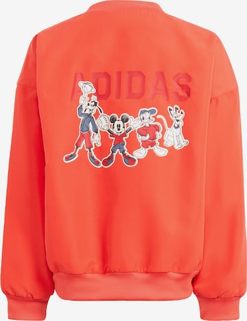 ADIDAS SPORTSWEAR Athletic Jacket 'Micky Maus' in Orange