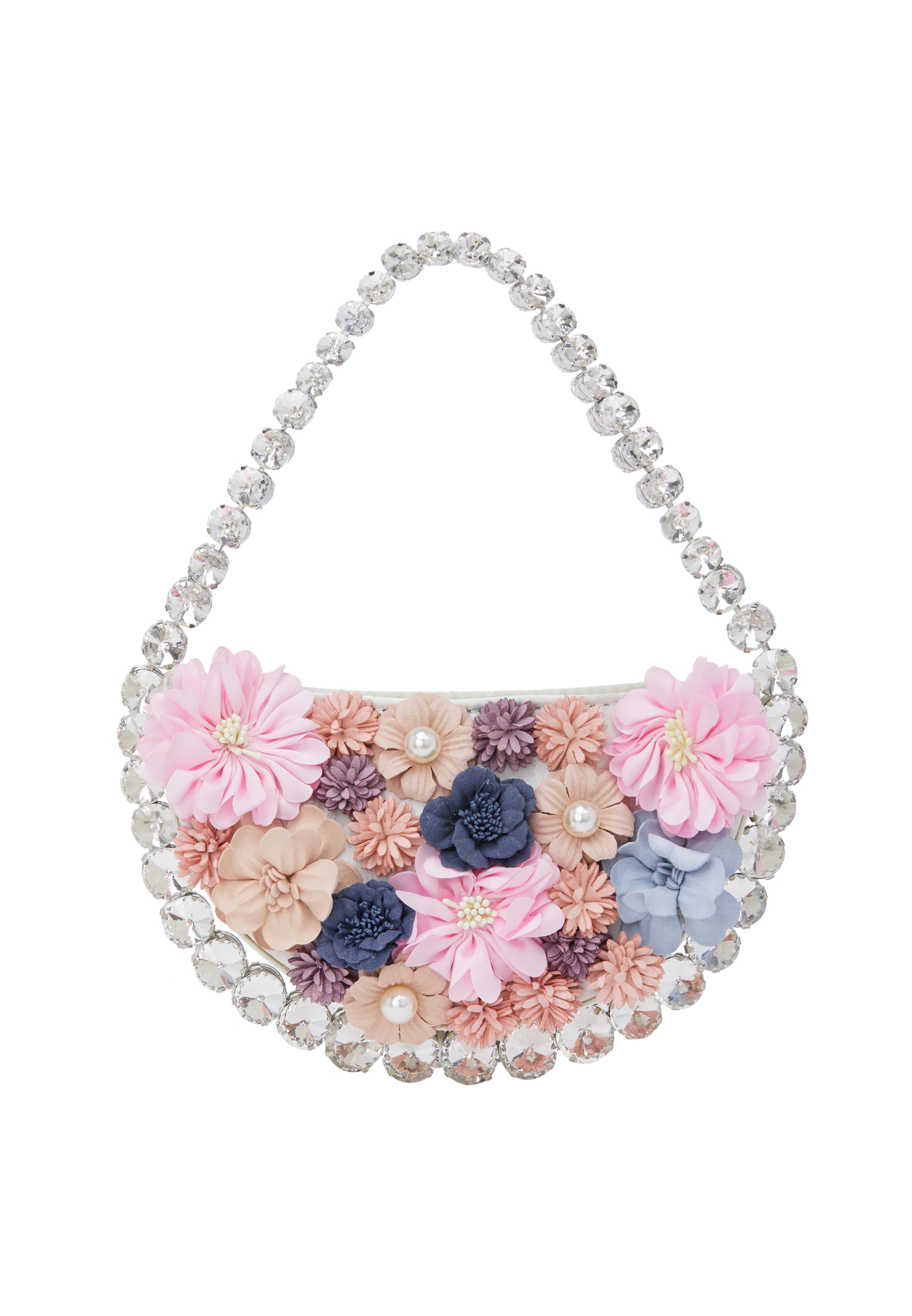 KRZY Τσάντα χειρός σε ναυτικό μπλε / μπλε παστέλ / σομόν / ρόδινο, Άποψη προϊόντος