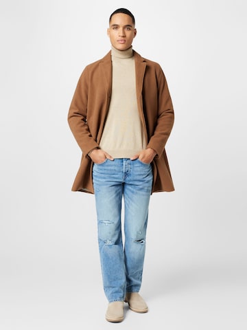 SELECTED HOMME Regular Fit Pullover 'Berg' i beige