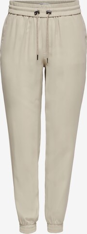 Effilé Pantalon 'Kelda-Emery' ONLY en beige : devant