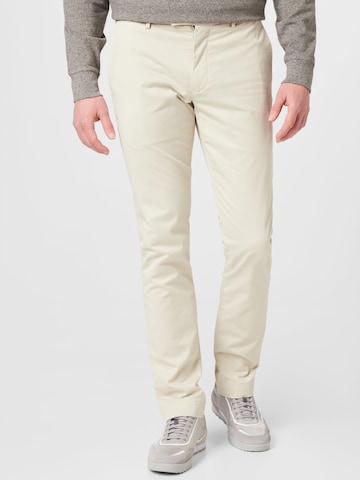 Coupe slim Pantalon chino Polo Ralph Lauren en beige : devant