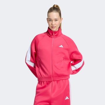 ADIDAS SPORTSWEAR Training Jacket 'Stadium' in Pink: front