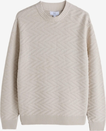 Next Pulóver - fehér: elől