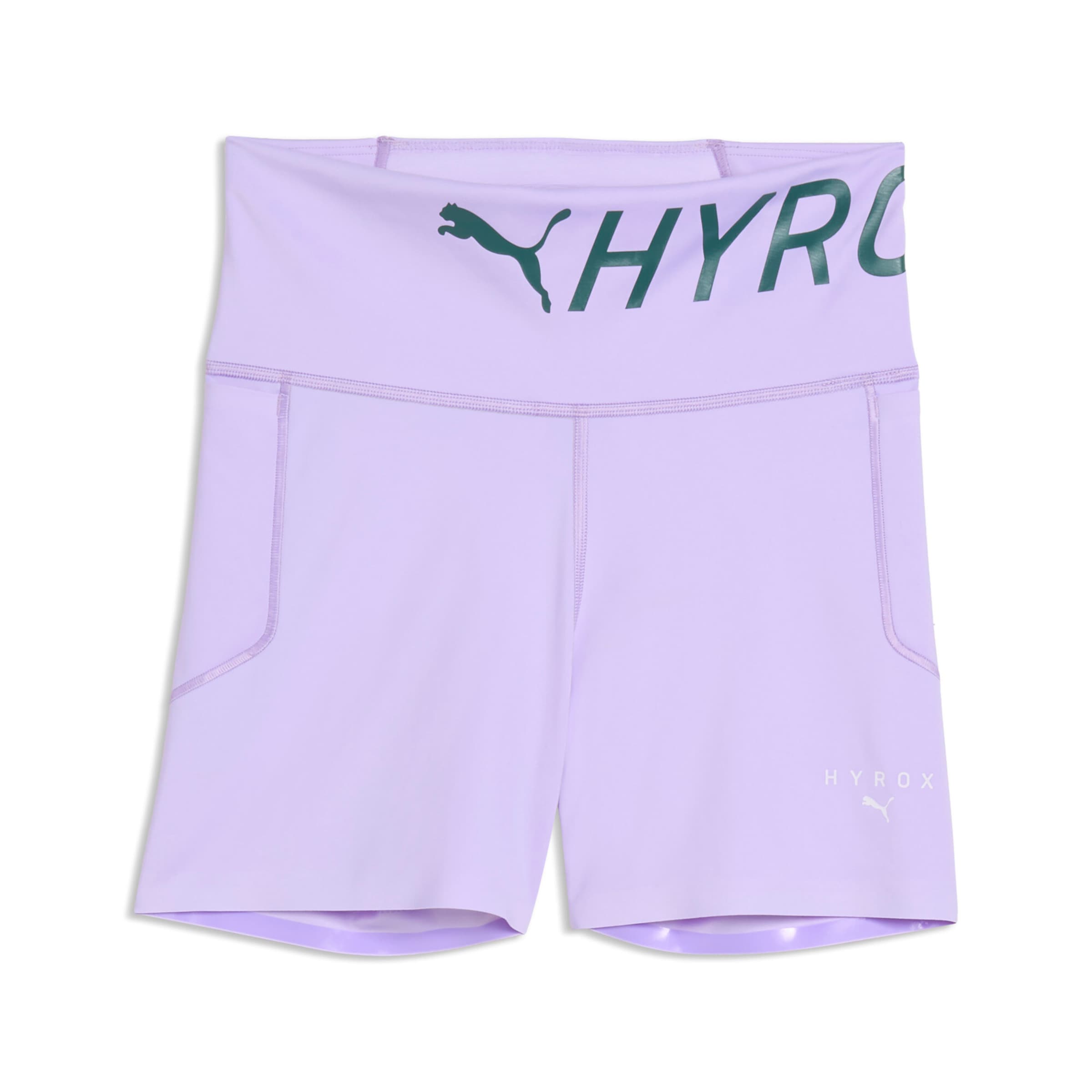 PUMA Skinny Sportshorts in Lila: Vorderseite