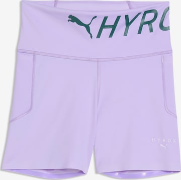 Skinny Pantalon de sport 'Puma x Hyrox PWRMode' PUMA en violet : devant