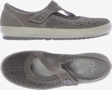 Rieker Flats & Loafers in 38 in Grey: front