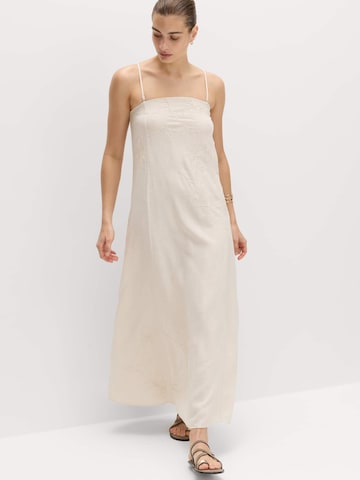 Marks & Spencer Dress in Beige: front
