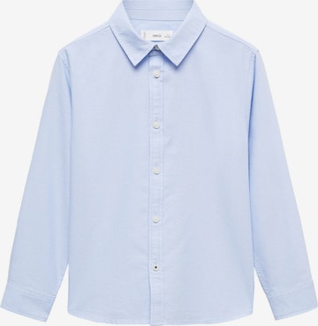 MANGO KIDS Regular fit Button Up Shirt in Blue: front