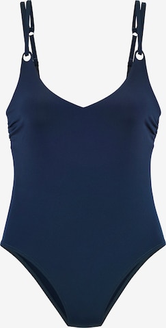 s.Oliver Swimsuit in Blue: front