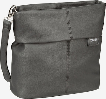 Sac à bandoulière 'Mademoiselle' ZWEI en gris : devant